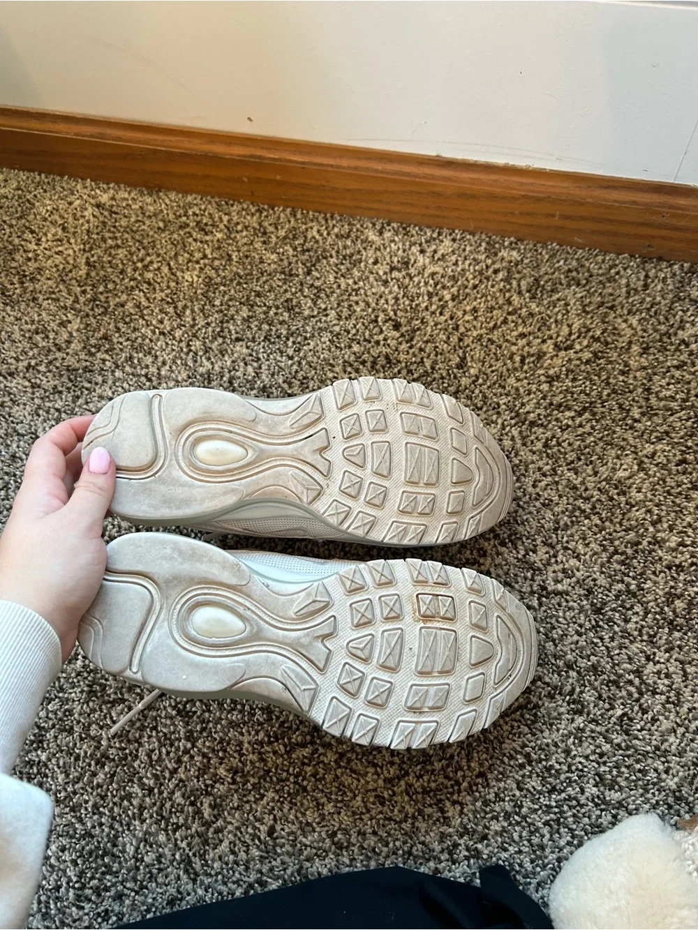 Nike Neutral-Tone Air Max 97 Sneakers in Off-White